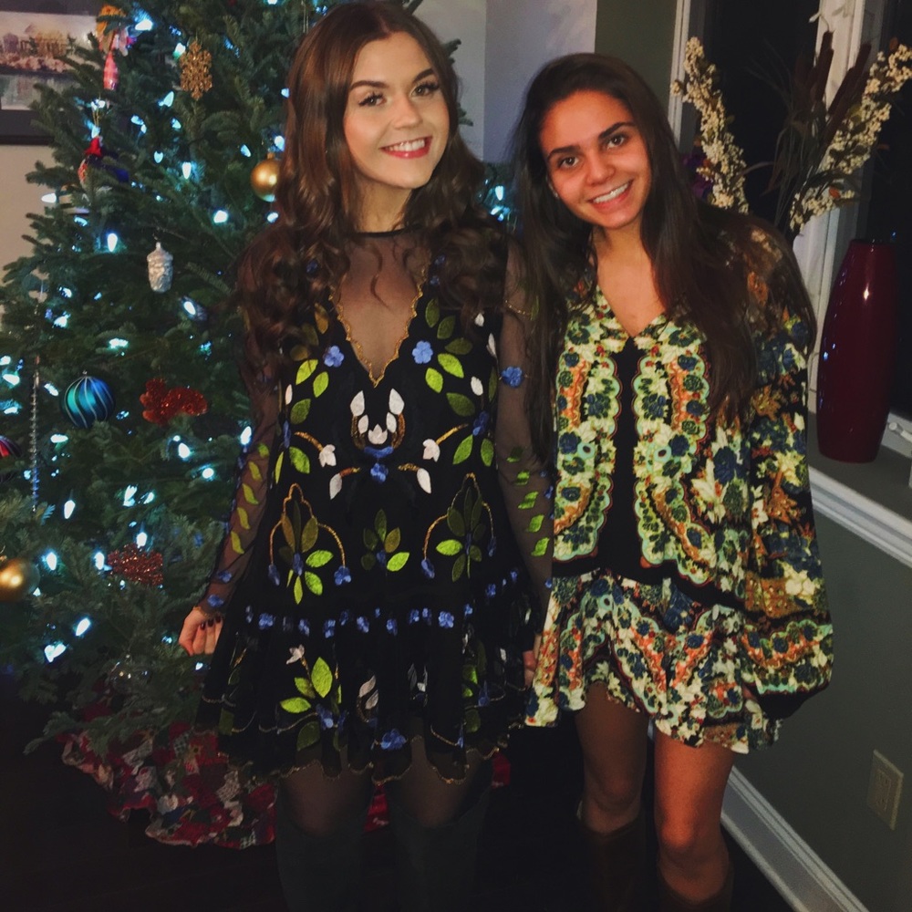 NWOT Free People Hearts are Wild dress